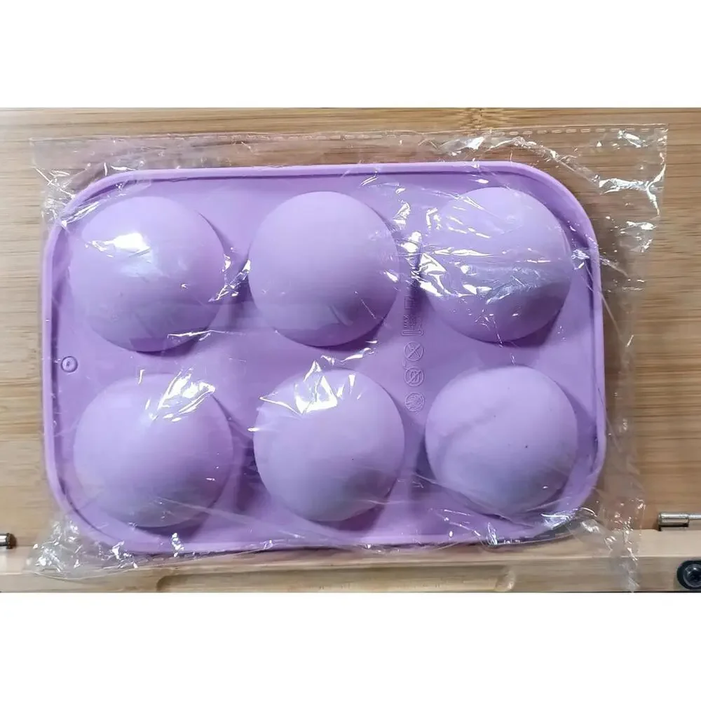 Silicone Half Sphere Baking Mold - 6 Cavity‎